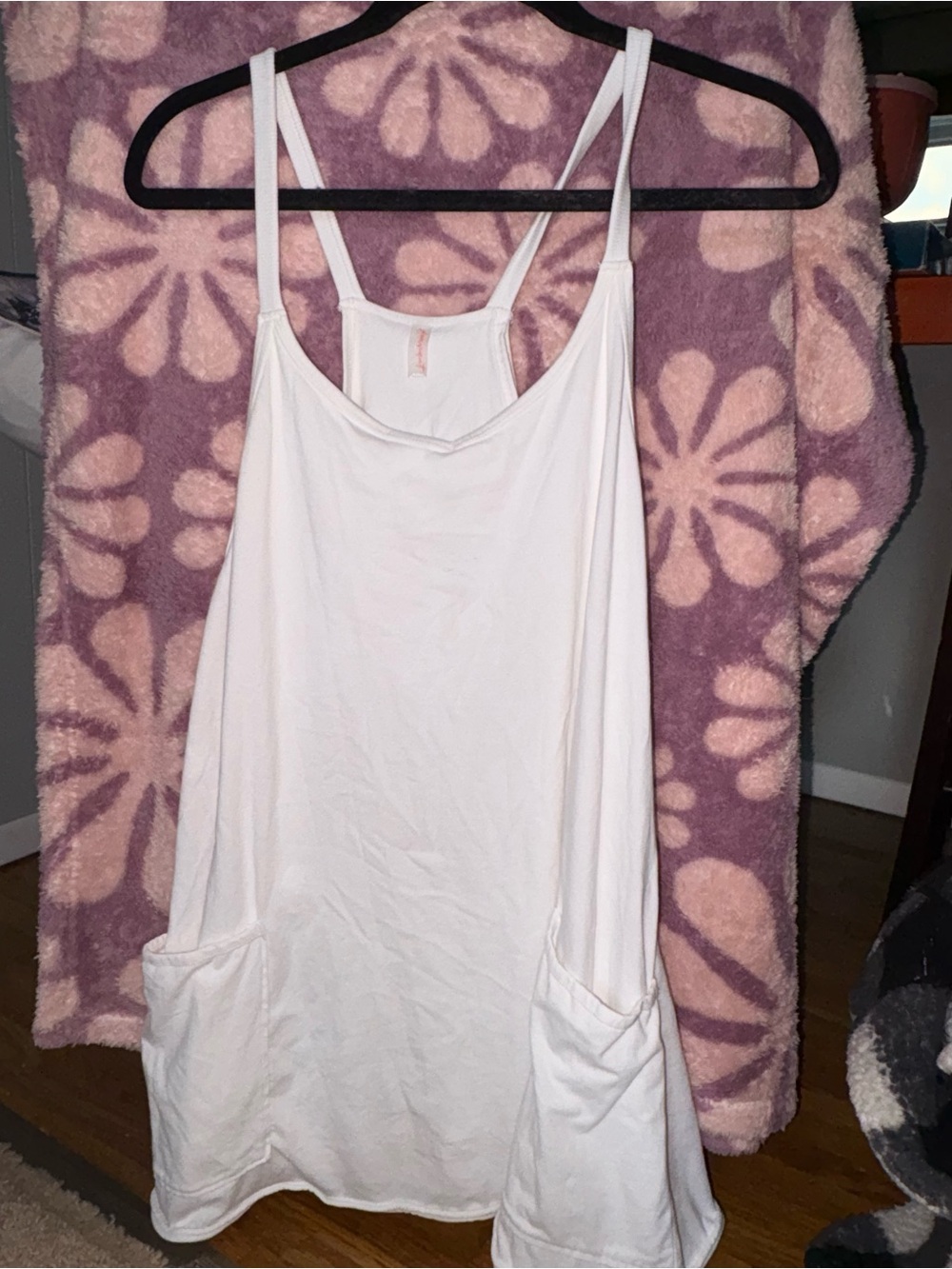 FP Movement by Free People White Mini Tank Dress